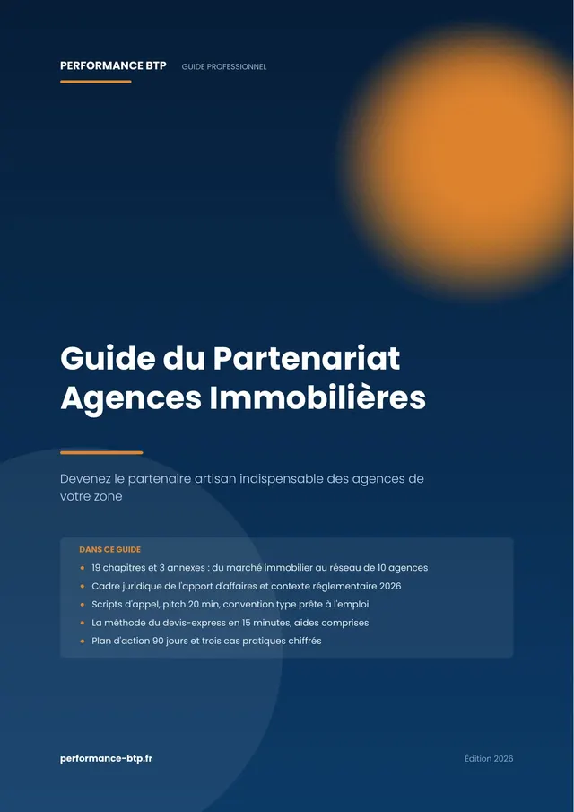 Couverture — Guide Partenariat Agences