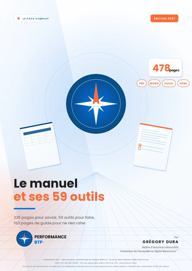 Couverture du pack complet Maîtrise d'œuvre en rénovation