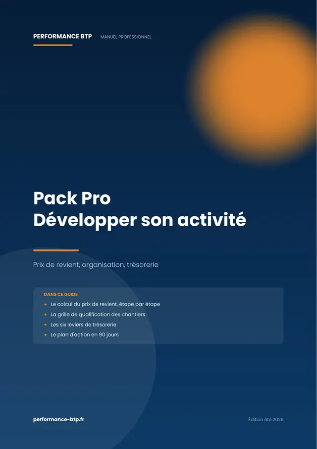 Couverture — Pack Pro — Développer son activité